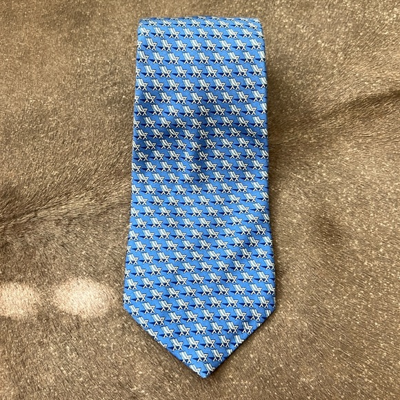 Vineyard Vines Beach Hair Lounger Tie Silk - Picture 1 of 5